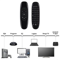 Air Mouse C120 Control Remoto Universal 2.4Ghz Mini Teclado Compatible con Android TV Box y Computadora