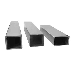 Tube carré en acier inoxydable 80x80mm 304 316L à paroi épaisse, creux, brossé, pour usage industriel - Product Image 1
