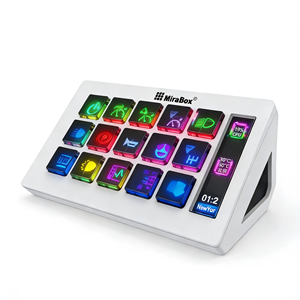 Contrôleur Stream Deck : 15 touches personnalisables pour le streaming de jeux et le montage vidéo - Product Image 1
