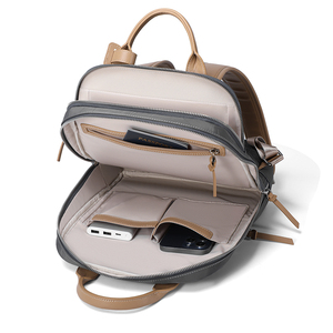 Sac à dos décontracté pour femmes, logo personnalisé, volume de 8 L, adapté aux ordinateurs portables de 14 pouces, tissu en nylon imperméable, design unique - Product Image 4