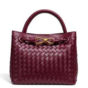 Nuova <span class=keywords><strong>Borsa</strong></span> a Mano Butterfly, <span class=keywords><strong>Borsa</strong></span> da Donna in PU Intrecciato con Chiusura Magnetica, <span class=keywords><strong>Tracolla</strong></span> Singola, <span class=keywords><strong>Borsa</strong></span> a <span class=keywords><strong>Tracolla</strong></span> e a Mano - Product Image 5