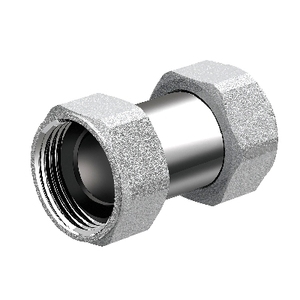 Connettore Cromato 3/4 Pollici con Prolunga 35-50 mm per Tubi Idraulici - Product Image 1