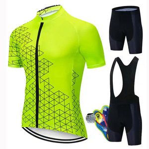 Men's Mountain & Road Bike Cycling Set - Summer Short Sleeve Jersey & Quick-Dry Shorts For MTB/Road Riding Cycling Jersey Sets