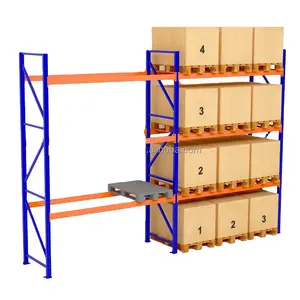 Kho thiết bị lưu trữ nhiệm vụ nặng nề Kệ Pallet Rack với CE, ISO, TUV giấy chứng nhận