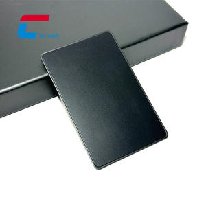 Tarjeta metálica de última generación con frente metálico y reverso de PVC, chip personalizado, cable oculto, tarjeta de visita NFC metálica. - Product Image 4