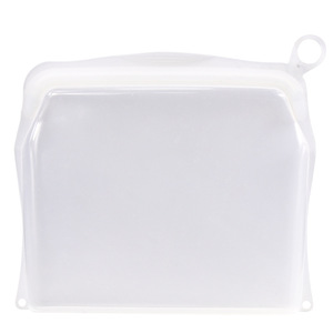 Accesorios de cocina impresos Contenedor de alimentos de silicona Bolsa de almacenamiento de alimentos Bolsas Cremallera Bolsa de congelador Reutilizable - Product Image 2