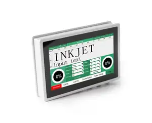 Impresión de código QR en línea Impresoras de código de lote de inyección de tinta Máquina de impresión para marcado de código en cartón de plástico de metal de madera
