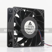 Delta 5V 12V 48V DC24V 1.80A AC EC 12738 127X127X38MM 12.7CM Onduleur à haut volume d'air Roulement à billes Violent FFB1324EHE Coolingfan