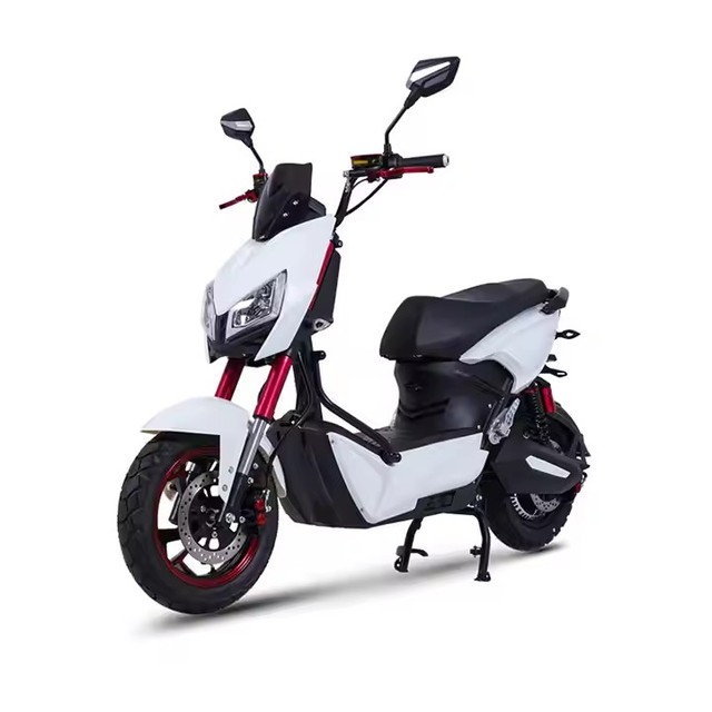 High-Speed Electric Vehicle with 72V Motor Powerful Adult Moped with Fast 800W Motor Fast Scooter for Off-Road Riding