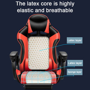 Chaise <span class=keywords><strong>de</strong></span> Gaming Pc <span class=keywords><strong>de</strong></span> course <span class=keywords><strong>inclinable</strong></span> en cuir, <span class=keywords><strong>fauteuil</strong></span> <span class=keywords><strong>de</strong></span> Gamer <span class=keywords><strong>avec</strong></span> <span class=keywords><strong>repose</strong></span>-pieds, bon marché, pour ordinateur fixe - Product Image 3