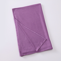 Écharpe en jersey grande taille de haute qualité très vendue Hijab extensible Foulards pour la tête simples Vente en gros Hijab en jersey tchador pour femmes en coton