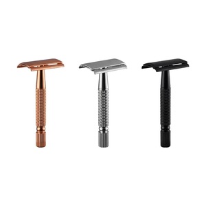 Rasoio in metallo usa e getta con lama in acciaio inossidabile con Logo personalizzato - Product Image 1