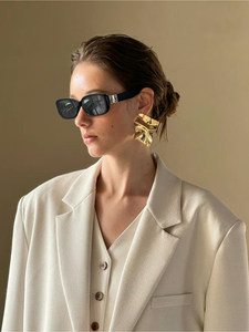 Trendy Oversize Square Sunglasses 2026 Women Luxury Designer Retro Sun <strong>Glasses</strong> UV400 Gradient Lens <strong>Fashion</strong> Shades Eyewear - Product Image 2