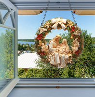 Nouveau coloré fenêtre décoration décor à la maison jardin naturel cristal brut artisanat attrape-soleil