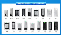 Système de contrôle d'accès par empreinte digitale WiFi Tuya, clavier RFID encastré, contrôleur d'accès de porte, système de serrure de porte électronique intelligent