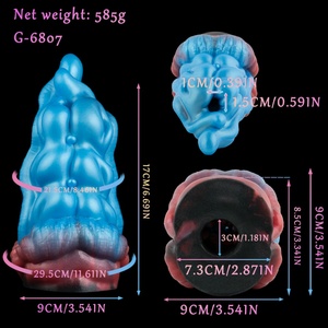 FAAK Unique Design Using Safe Medical Silicone Animal Series Male Manual <b>Masturbator</b> for Male Adult Toys - Product Image 2