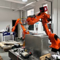 Direkt vom Hersteller: Vollautomatische Laserschweißroboter-Maschine für Metall- und Edelstahlschweißen