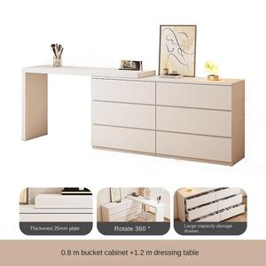 <span class=keywords><strong>Commode</strong></span> en bois moderne de luxe, design extensible et pliable, panneau MDF durable, <span class=keywords><strong>miroir</strong></span> LED pour la maison, la chambre, le salon, l'hôtel, l'appartement - Product Image 3