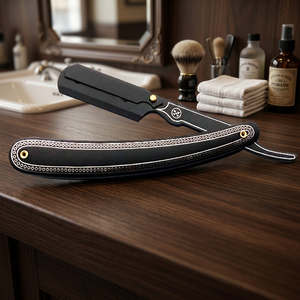 ASAP Eco-friendly Reusable Professional German Stainless Steel <b>Straight</b> Blade Shaving <b>Razor</b> for Men's Bikini Full Body Hair - Product Image 2