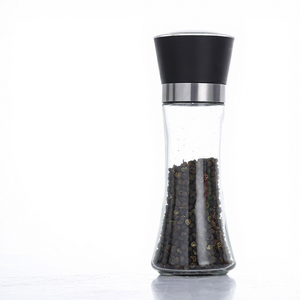 <b>Grinder</b> Stainless Steel Salt and <b>Pepper</b> Mill Manual Food Herb <b>Grinders</b> Spice Jar Containers Kitchen Gadgets Spice Bottles Glass - Product Image 6