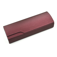 Boîte à lunettes optiques, étui à lunettes rigide et sécurisé, étui à lunettes de vue, feuille de fer pour myopie, lunettes de lecture, boîtes carrées, aimant, fait à la main
