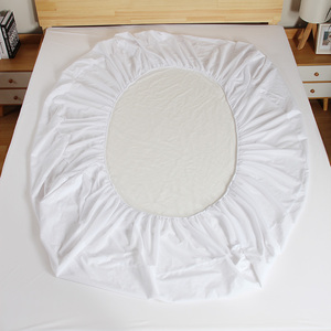 Hypoallergenic Folding Waterproof <strong>Mattress</strong> <strong>Protector</strong> 100% Polyester Knitted Fitted Bed Sheet Style - Product Image 4