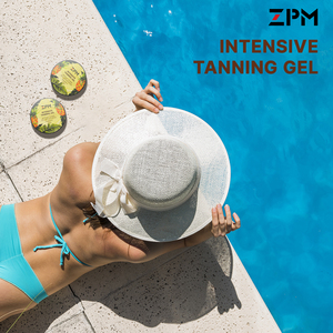 OEM 100% Natural Tanning Gel Cream Deep <strong>Brown</strong> Sunbed Body Oil Tanning Balm Butter Fake <strong>Tan</strong> - Product Image 4
