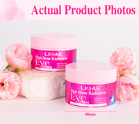 Crème pour les yeux réparatrice des ridules testée par des dermatologues, acide hyaluronique, hydratation intense, hydratation profonde, raffermit et lisse, crème rafraîchissante pour les yeux