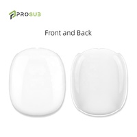 Étui pour écouteurs Prosub personnalisé en PC vierge pour sublimation 3D, résistant aux rayures, protection pour AirPods Max