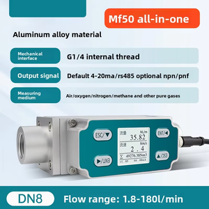 Thermal Gas <strong>Mass</strong> <strong>Flow</strong> <strong>Meter</strong> 4-20mA Air Nitrogen Oxygen RS485 Micro <strong>Flow</strong> Controller Valve 0-7000NL/min Pulse Optional - Product Image 6