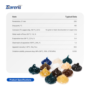 จาระบีอเนกประสงค์ Barens FT-4004 ทนอุณหภูมิต่ำมาก ป้องกันการสึกหรอ ทนต่อการเกิดออกซิเดชัน NLGI <span class=keywords><strong>2</strong></span> ยืดอายุการใช้งานตลับลูกปืน - Product Image 3