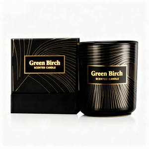 Özelleştirilmiş marka lüks aromatik soya balmumu el yapımı kokulu mumlar cam kavanozlar Vegan çevre dostu Diwali barlar için - Product Image 3