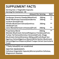 Complément alimentaire à base de plantes de marque privée, extrait de champignon Reishi en poudre, soutien au sommeil, capsules de champignon Reishi