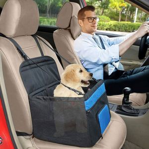 เบาะนั่งในรถสำหรับสัตว์เลี้ยง BSCI Factory Pet safety Dog Booster รุ่น Deluxe สำหรับสุนัขขนาดเล็กและขนาดกลาง โครงสร้างเสริมเหล็ก - Product Image 2