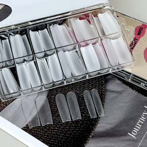 <span class=keywords><strong>Uñas</strong></span> Acrílicas de Cobertura Completa <span class=keywords><strong>Mate</strong></span>, <span class=keywords><strong>Uñas</strong></span> Artificiales Suaves para Salón, Extensión de <span class=keywords><strong>Uñas</strong></span>, 360 Piezas/Caja, Diseño 2025 - Product Image 3