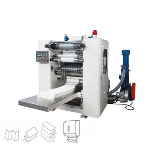 Mesin Pembuat Produk Serbet Lipat Kertas Tisu Harga Pabrik dengan Pencetakan Warna