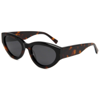 Lunettes de soleil œil de chat en acétate de haute qualité, polarisées, pour femmes, lunettes de soleil de luxe pour femmes, protection UV400