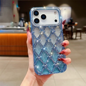 เคสโทรศัพท์มือถือที่เต็มไปด้วยผงแฟลชแบบค่อยเป็นค่อยไปที่ออกแบบอย่างหรูหราสำหรับ iPhone 17 16 PROMAX PLUS 14 13 12 11 Air - Product Image 5
