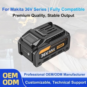 Für <span class=keywords><strong>Makita</strong></span> <span class=keywords><strong>36V</strong></span> 2Ah 4Ah Elektrowerkzeug-Akku 10S1P Lithium-Ionen-Ersatzpack Kompatibel mit <span class=keywords><strong>Makita</strong></span> <span class=keywords><strong>36V</strong></span> Werkzeugen - Product Image 1