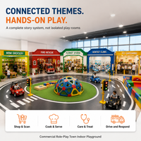 Equipo de Juego Interior, Bloques de Obstáculos Comerciales, Piscina de Pelotas, Pista de Carreras, Probado por TUV, Centro Comercial, Zona Infantil