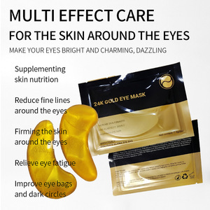 Masque pour les yeux au collagène or 24 carats, anti-rides, raffermissant, hydratant, pour le soin des yeux - Product Image 4