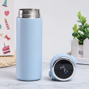 Smart 304 Stainless Steel Flip Top Cup Double Layer Vacuum Insulated Portable Travel Mug - Product Image 4