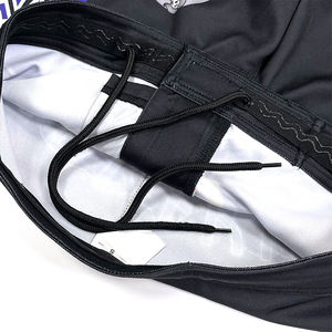 Pantalones cortos de boxeo personalizados impresión por sublimación Footgrip Design Bjj Fight MMA Shorts - Product Image 4