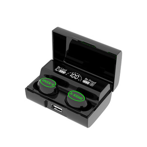 Écouteurs sans fil Bluetooth X-KEMI TWS intra-auriculaires mini, autonomie de 20H, charge Type-C, puce 5.0 noire Jerry - Product Image 1