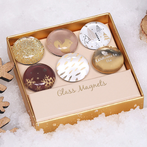 Custom Make Your Own Beautiful Fridge Magnets Clear Glass Cabochons for Diy Refrigerator Magnet - Product Image 5