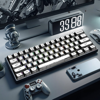 Capuchons de touches de clavier mécanique en PBT Cherry, 74/135 touches, thème de bande dessinée Anime russe, accessoires d'ordinateur de jeu personnalisés à faire soi-même