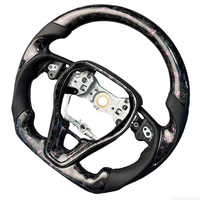 Volant sport en fibre de carbone de qualité supérieure avec pièces de rechange en cuir pour Toyota Camry Land Cruiser RAV4 Corolla