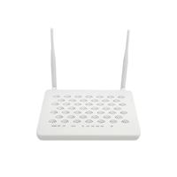 Terminal Jaringan Optik FTTH EPON F460 V5.0 V6.0 GPON ONU F660 V5 V6 V5.2 Modem Router Serat Optik dengan 4FE, 2TEL, dan 1USB WiFi