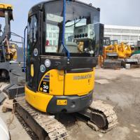 Mini-excavatrice sur chenilles Komatsu Pc30 d'occasion, Japon, 3 tonnes, diesel, hydraulique, prête à être expédiée