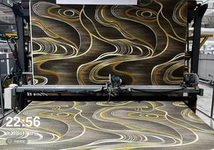 2025 Tendance Nouveau Design Polyester Imprimé <span class=keywords><strong>Tapis</strong></span> Rouleau Vente Chaude pour La Maison Banquet Hall Utilisation pour Mosquée Musulmane Église Prière Mur - Product Image 4